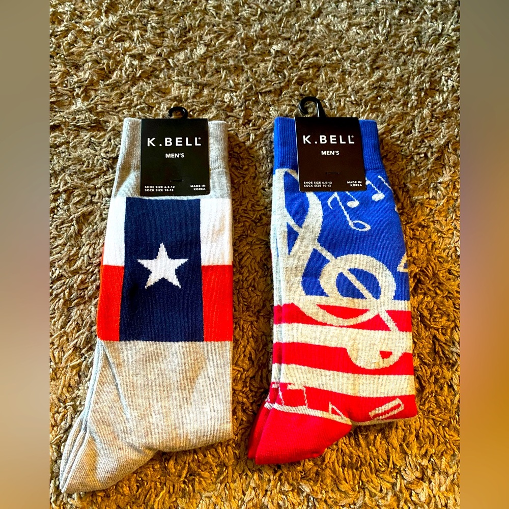 Mens K. Bell Socks